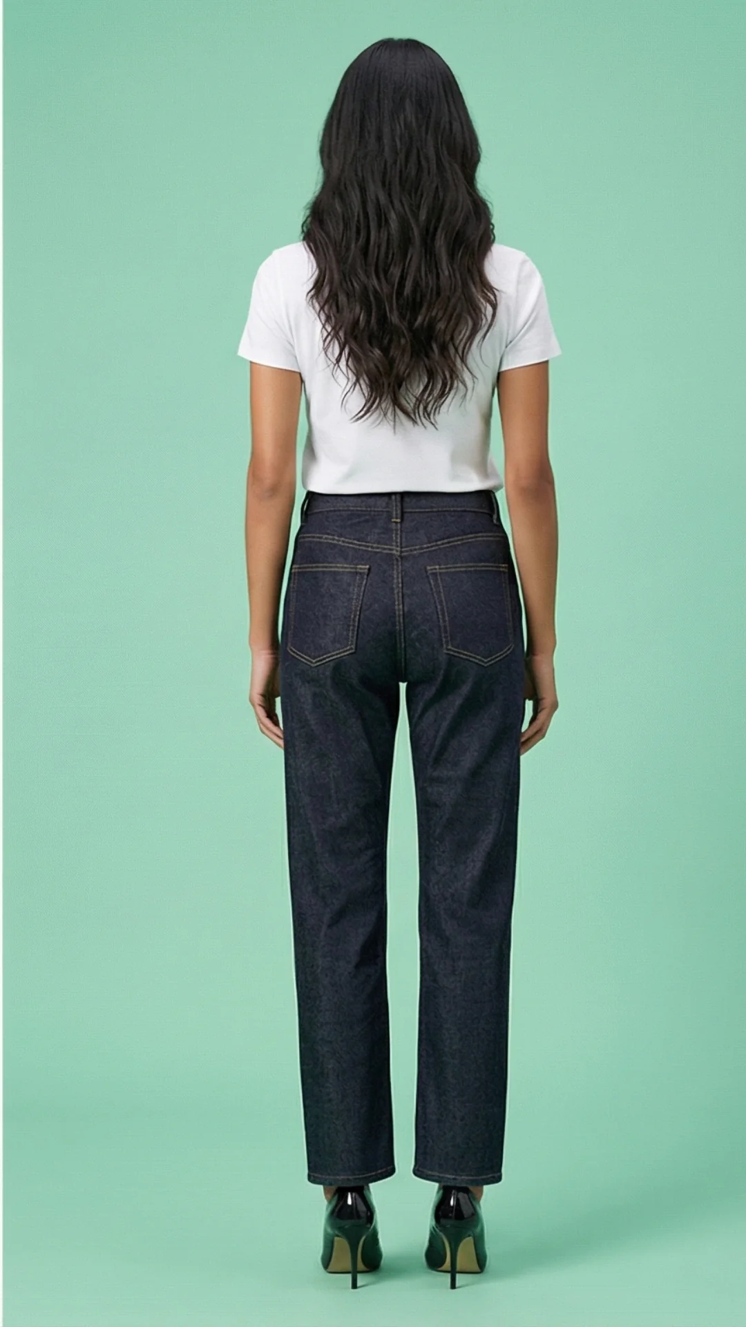 Jean Clásico para Mujer en Denim Premium – Pantalón de Mezclilla Elegante - imagen 3